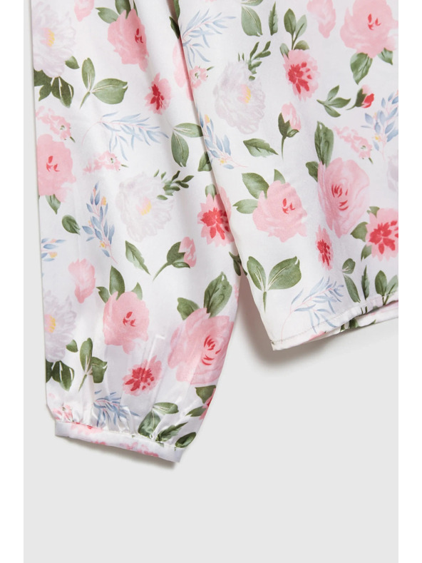 Moodo Fehér virágos Moodo női blúz