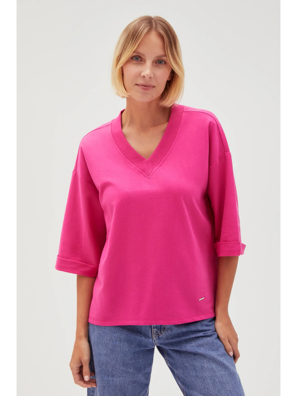 Moodo Fukszia Moodo női blúz