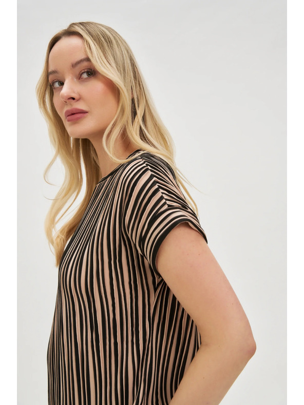 Moodo Moodo bézs színű női ing