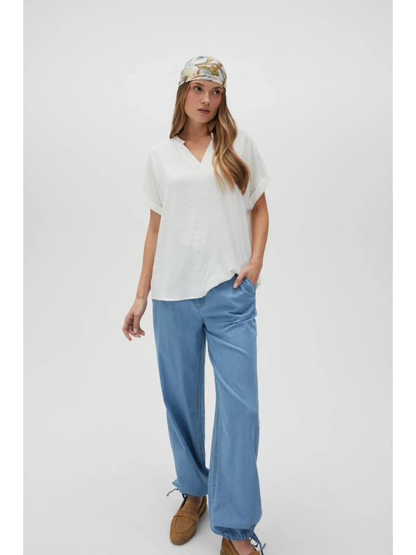 Moodo Fehér női blúz Moodo