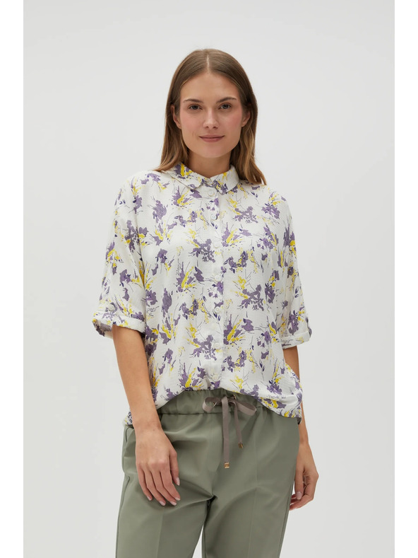 Moodo Világos virágos Moodo női ing