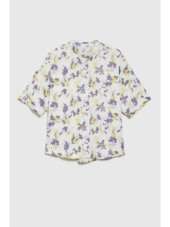 Moodo Világos virágos Moodo női ing