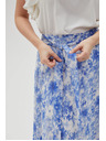 Moodo Kék virágos Moodo női szoknya