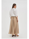 Moodo Moodo Bézs női szoknya
