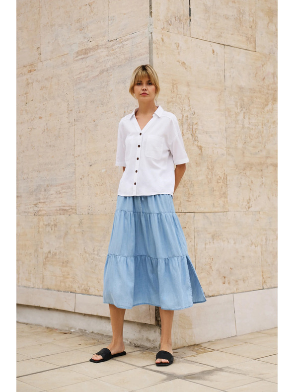 Moodo Világoskék Moodo női szoknya