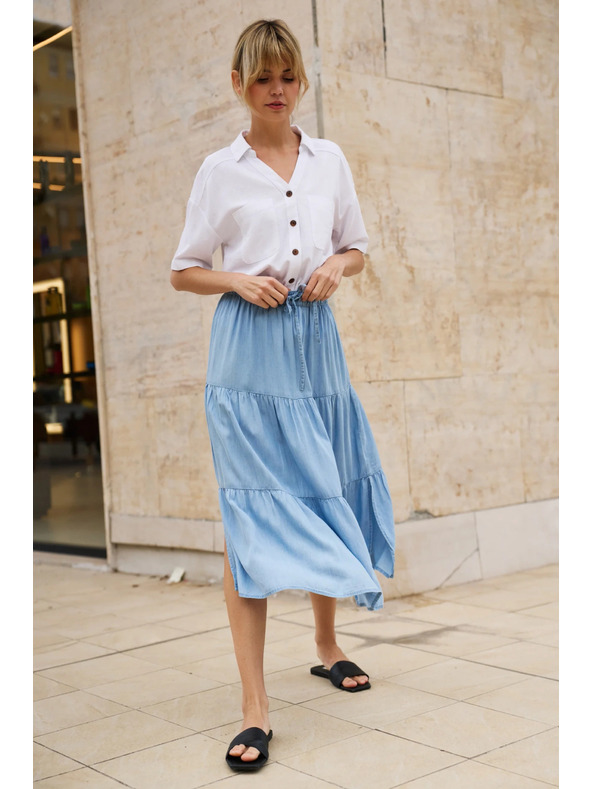 Moodo Világoskék Moodo női szoknya