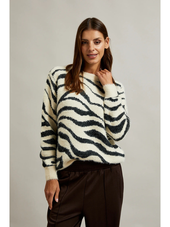 Moodo Állat mintás női pulóver