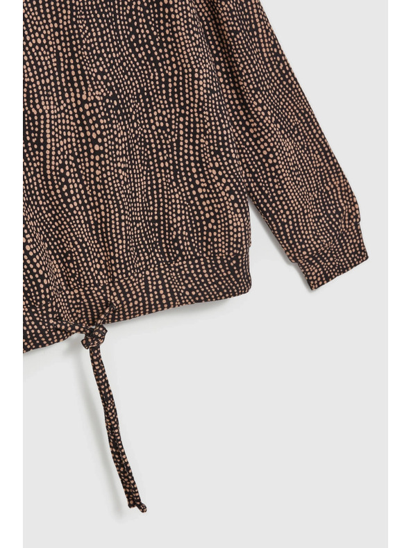 Moodo Barna melírozott női pulóver