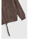 Moodo Barna melírozott női pulóver