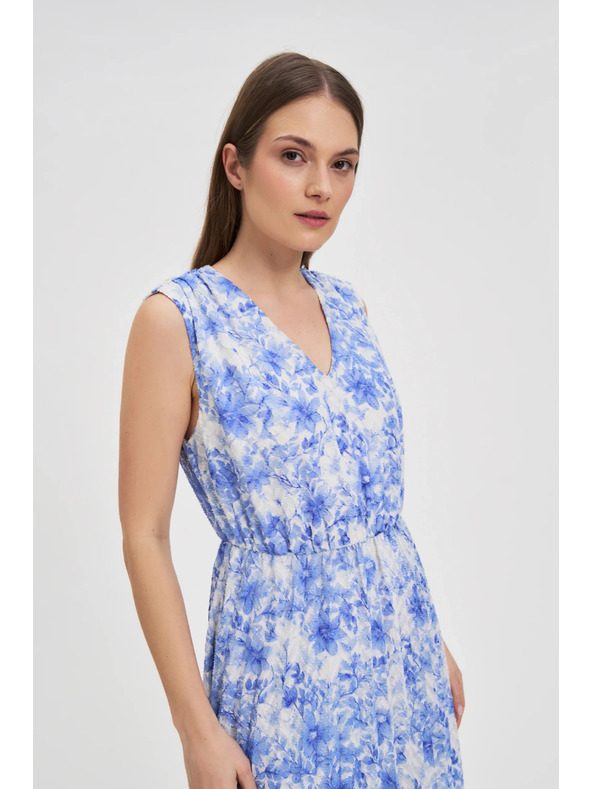 Moodo Mintás kék Moodo női ruha