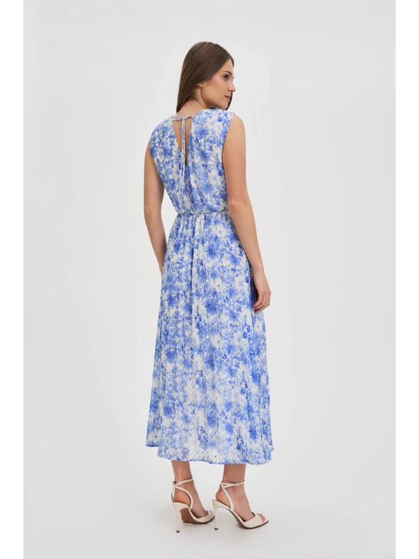 Moodo Mintás kék Moodo női ruha