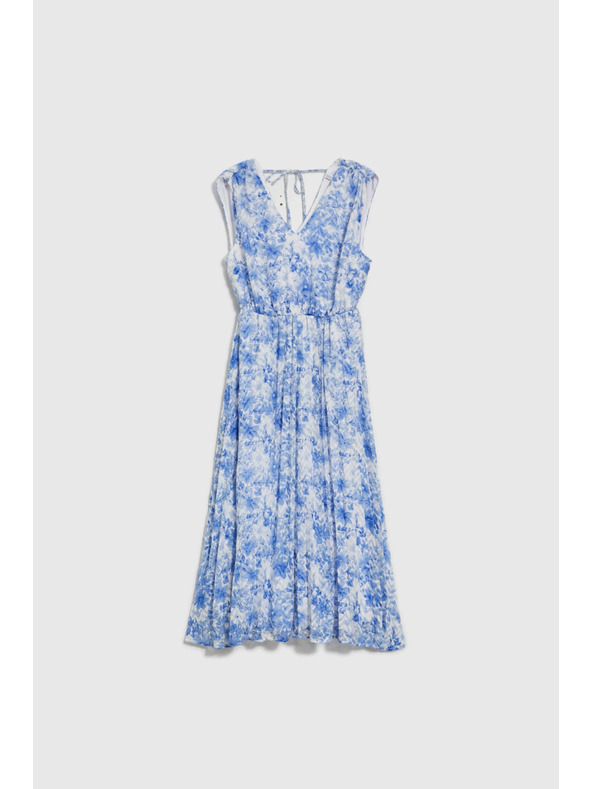 Moodo Mintás kék Moodo női ruha