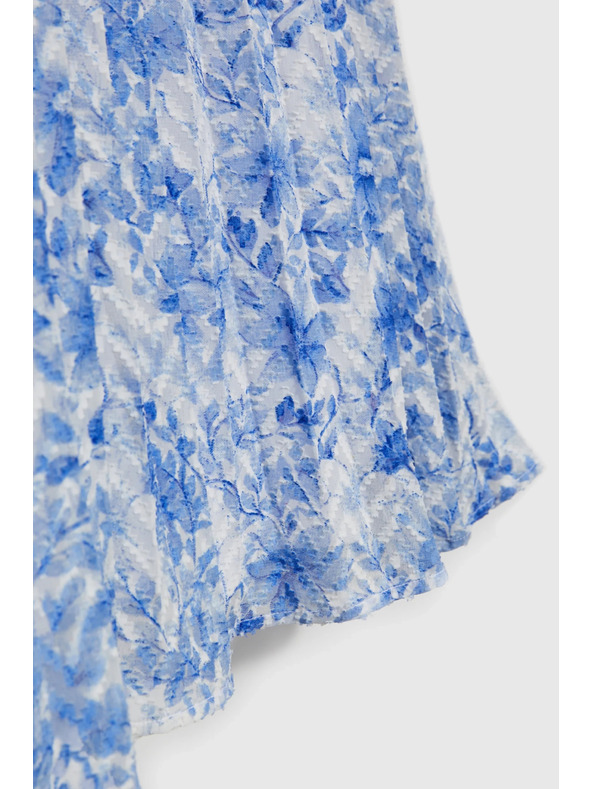 Moodo Mintás kék Moodo női ruha