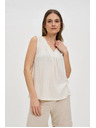 Moodo Krémes ujjatlan női top