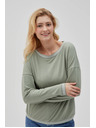 Moodo Olíva Moodo hosszú ujjú női póló