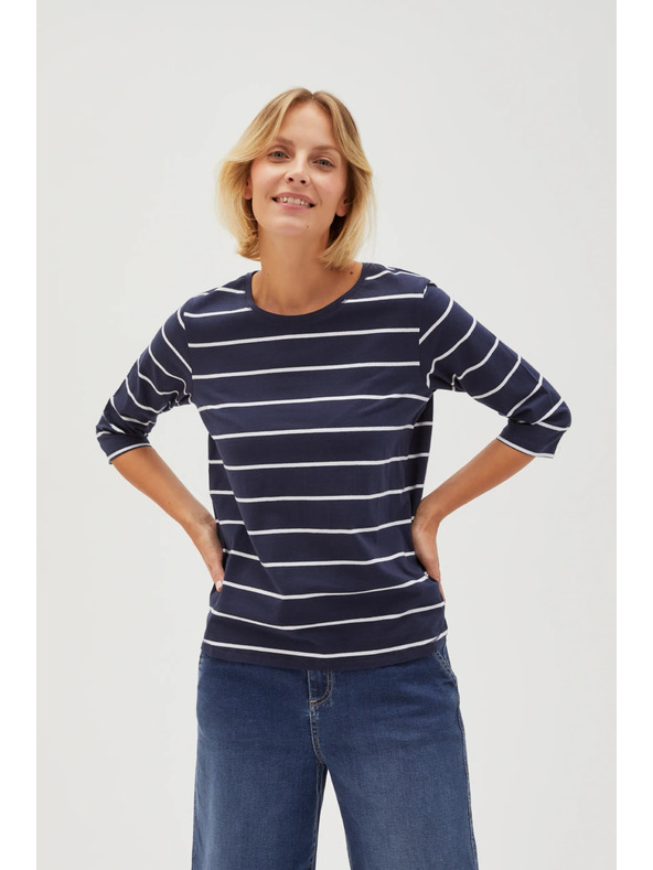 Moodo Sötétkék Moodo hosszú ujjú női póló