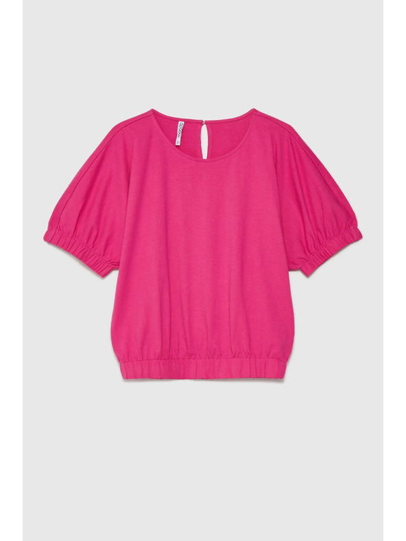 Moodo Fukszia Moodo női pamut póló
