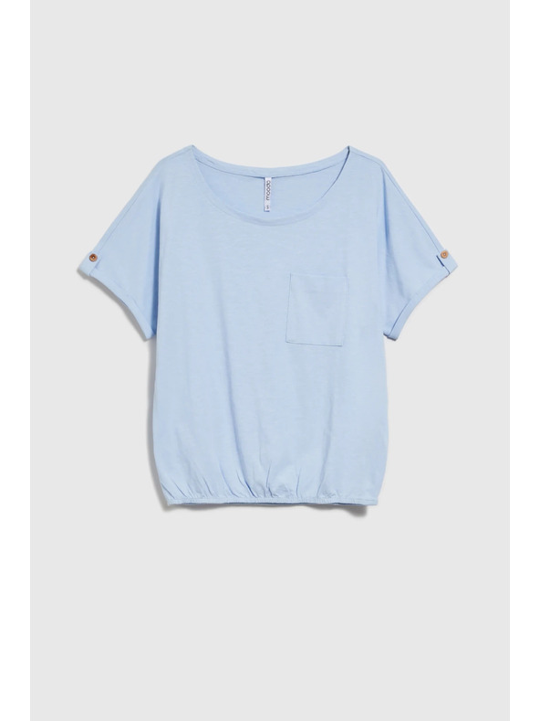 Moodo Világoskék női póló Moodo