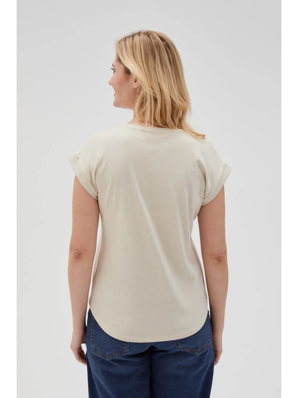 Moodo Világos bézs Moodo női póló