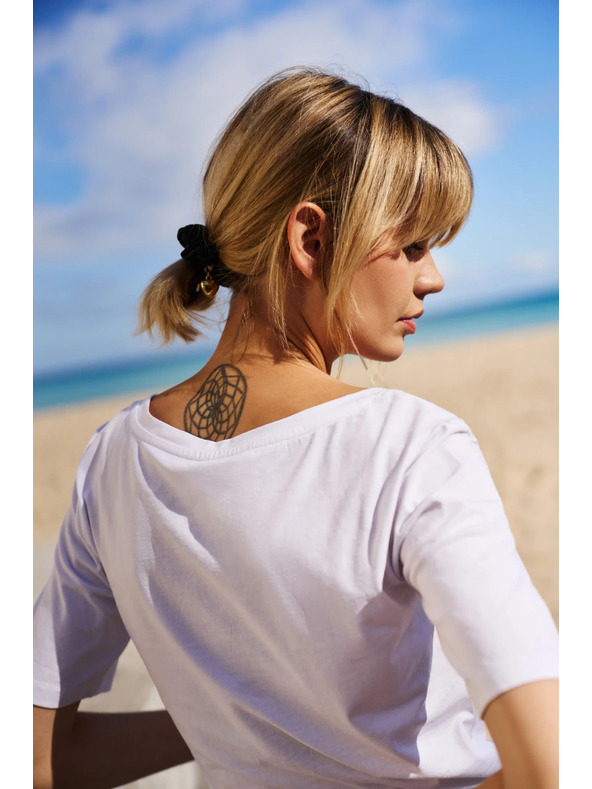 Moodo Fehér női póló Moodo