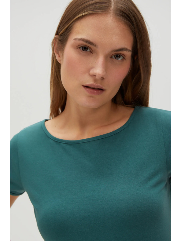 Moodo Zöld női chino ing Moodo