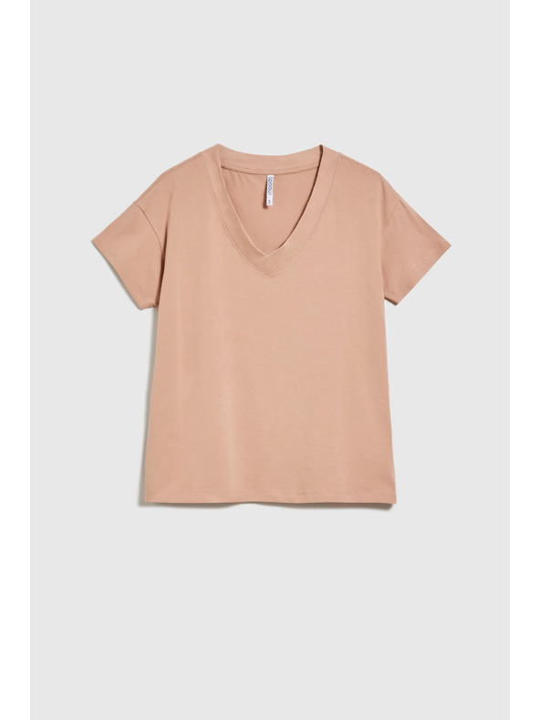 Moodo Világosbarna Moodo női póló