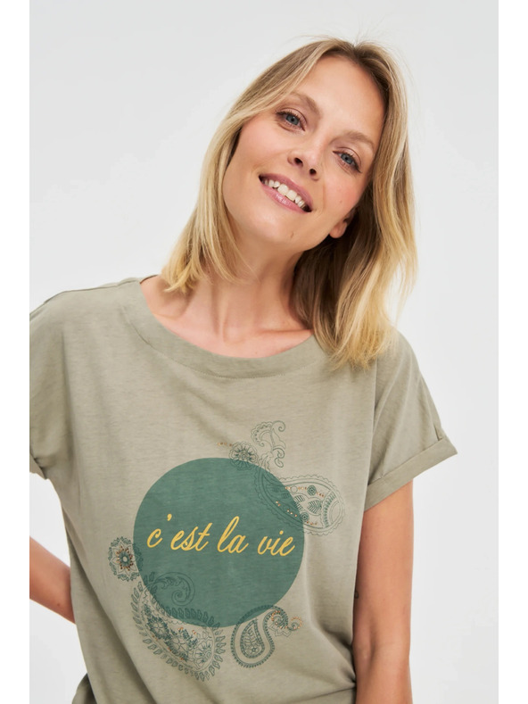 Moodo Olíva Moodo női póló