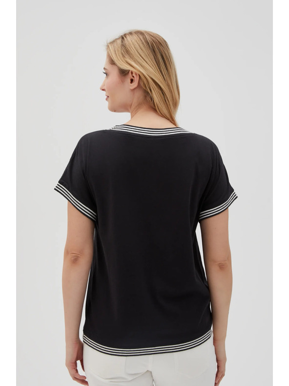 Moodo Fekete női hosszú ing Moodo