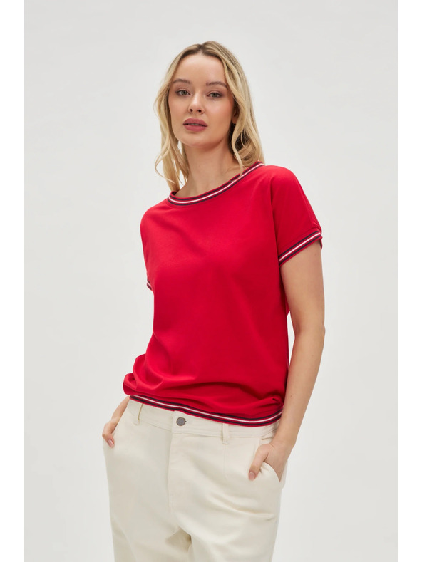 Moodo Piros női póló Moodo