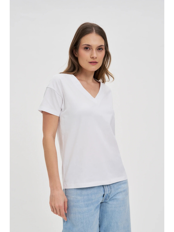 Moodo Fehér női póló Moodo