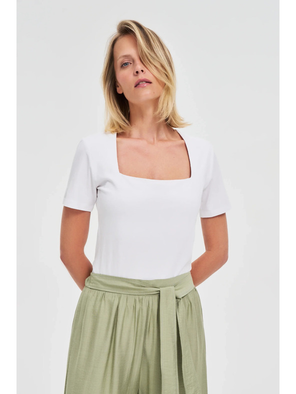 Moodo Fehér női póló Moodo