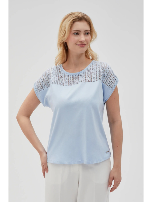 Moodo Világoskék női póló Moodo