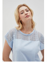 Moodo Világoskék női póló Moodo