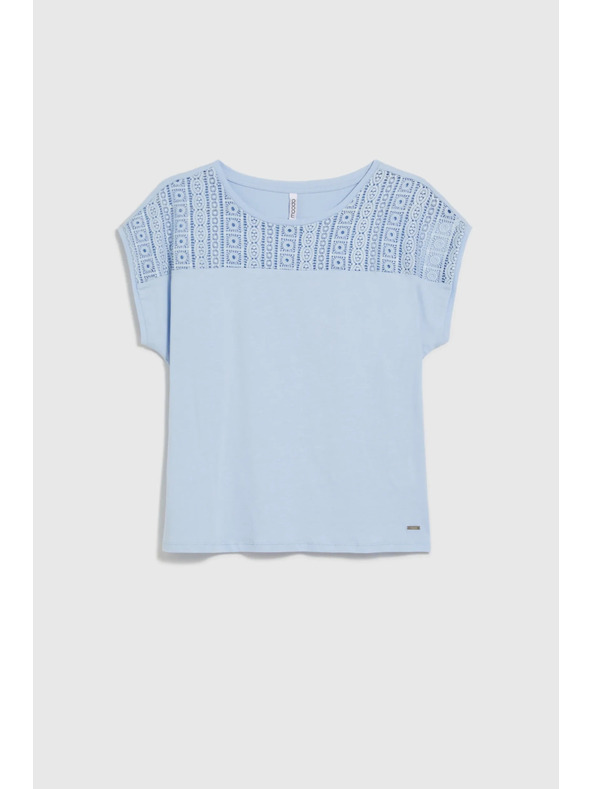 Moodo Világoskék női póló Moodo