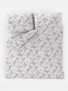 Kvalitex Francia pamut ágynemű PROVENCE COLLECTION 200x200, 70x90cm FLORENCE szürke