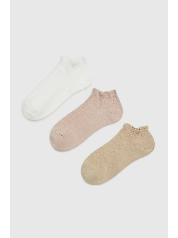 Moodo Fehér női zokni