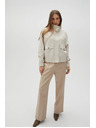Moodo Világos bézs női dzseki