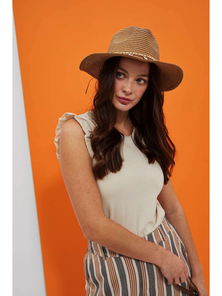 Moodo Bézs női kalap