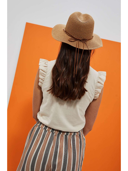 Moodo Bézs női kalap