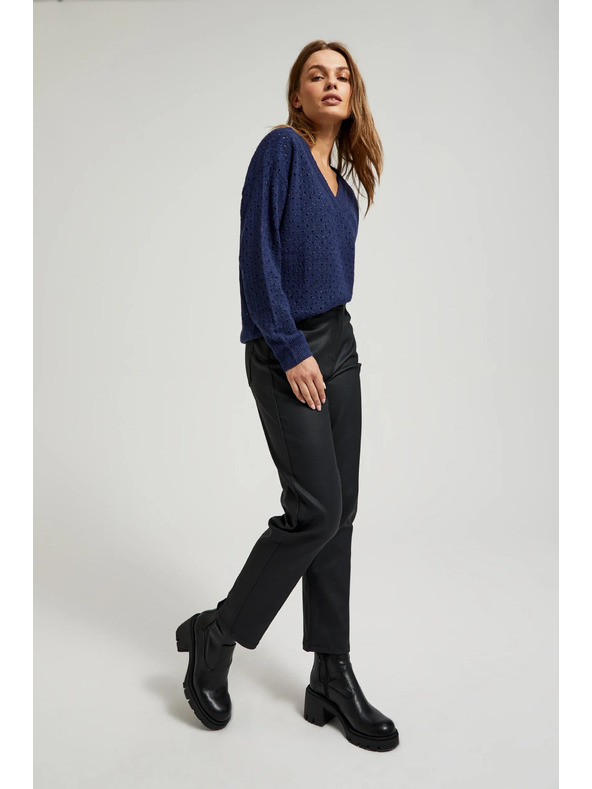 Moodo Fekete női nadrág