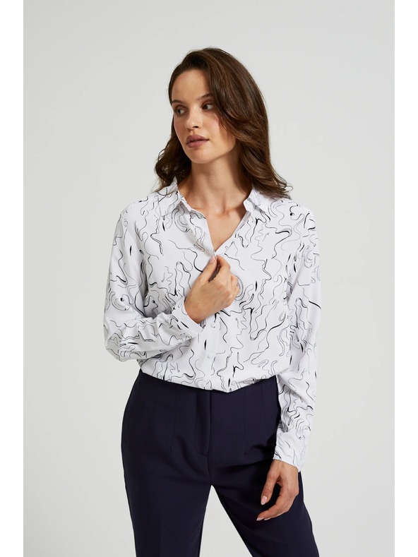Moodo Fehér női ing