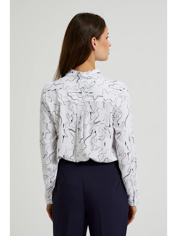 Moodo Fehér női ing