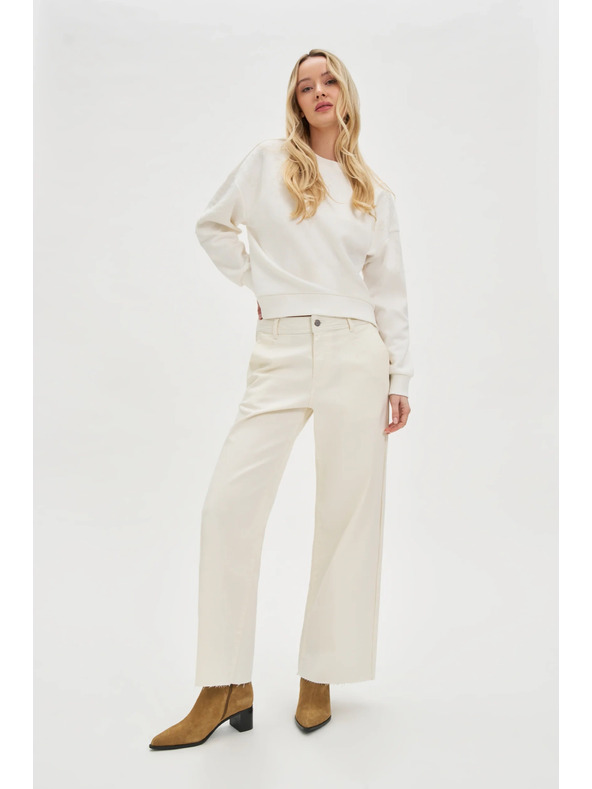 Moodo Fehér női pulóver