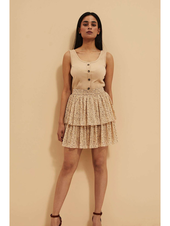 Moodo Bézs női szoknya