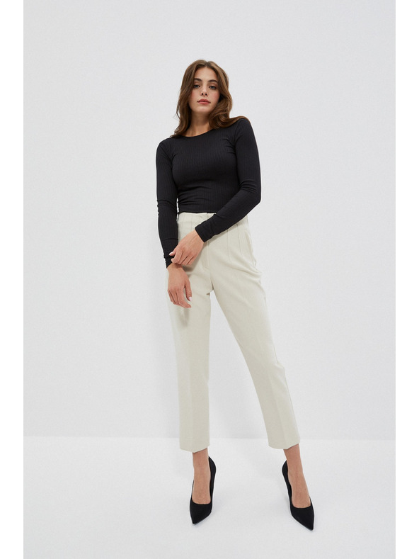 Moodo Fekete hosszú ujjú női póló