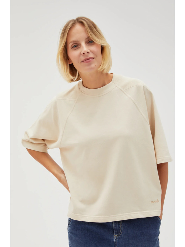 Moodo Bézs női póló