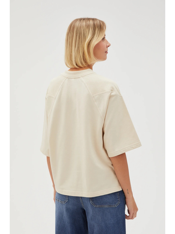 Moodo Bézs női póló