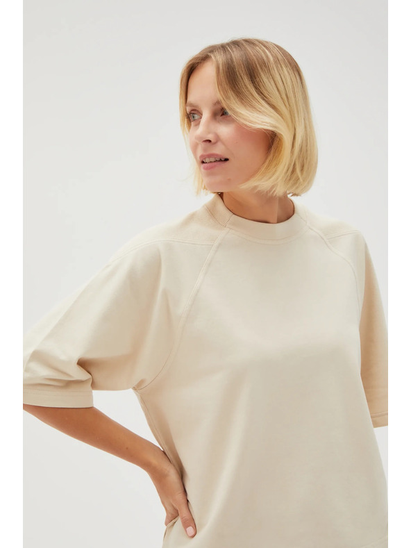 Moodo Bézs női póló