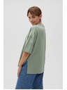 Moodo Olívazöld női póló