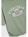 Moodo Olívazöld női póló